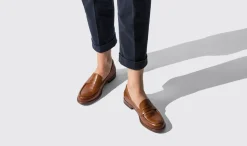Outlet Scarosso Harper Cognac Light Brown - Calf