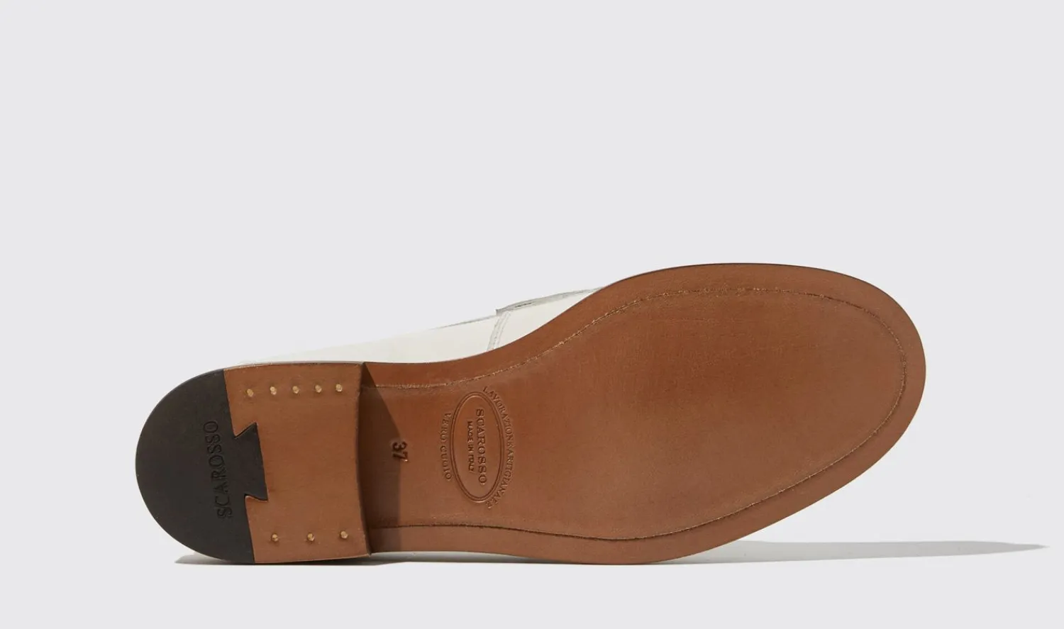 Store Scarosso Harper White White - Calf Leather