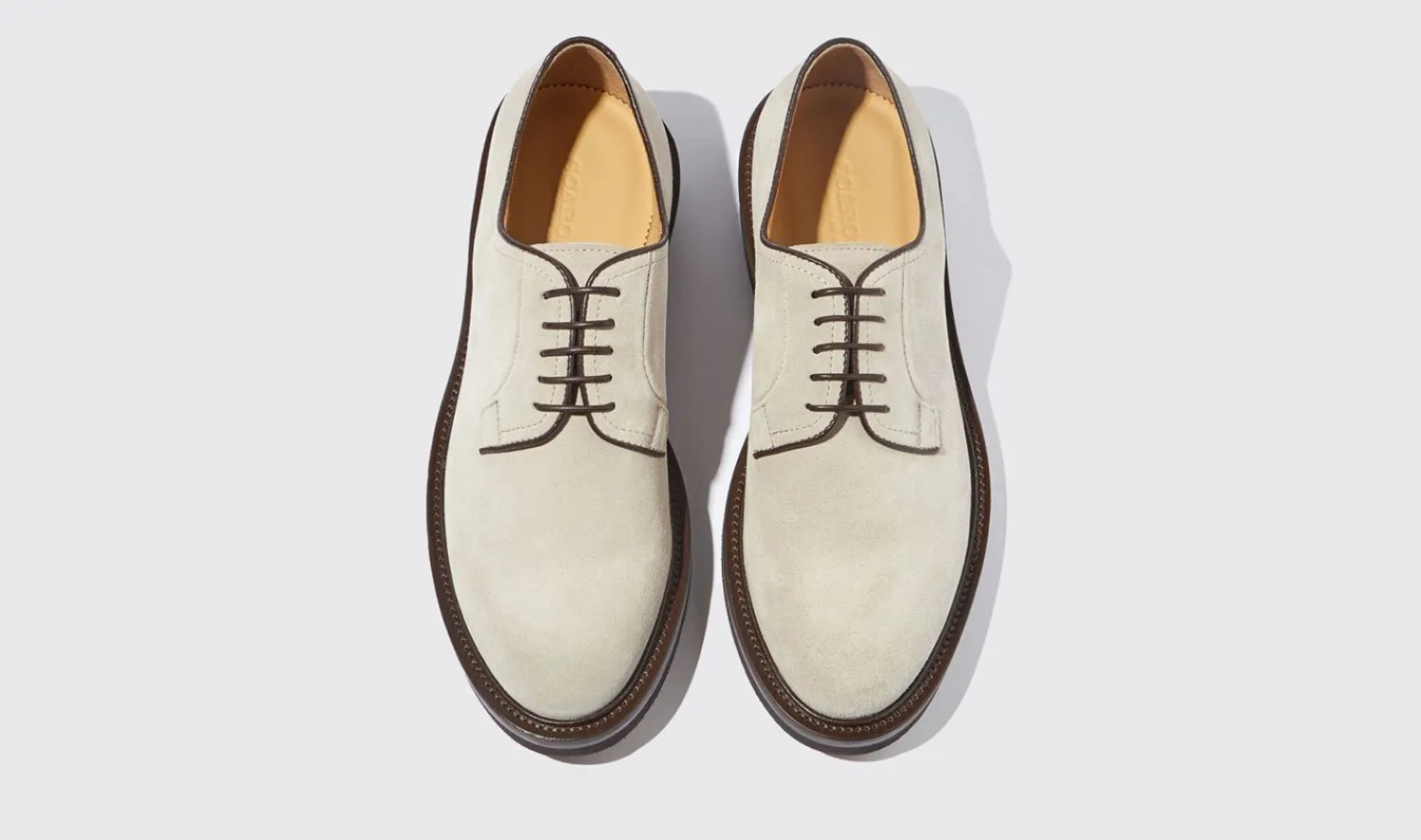 Shop Scarosso Harry Sand Suede Sand - Suede