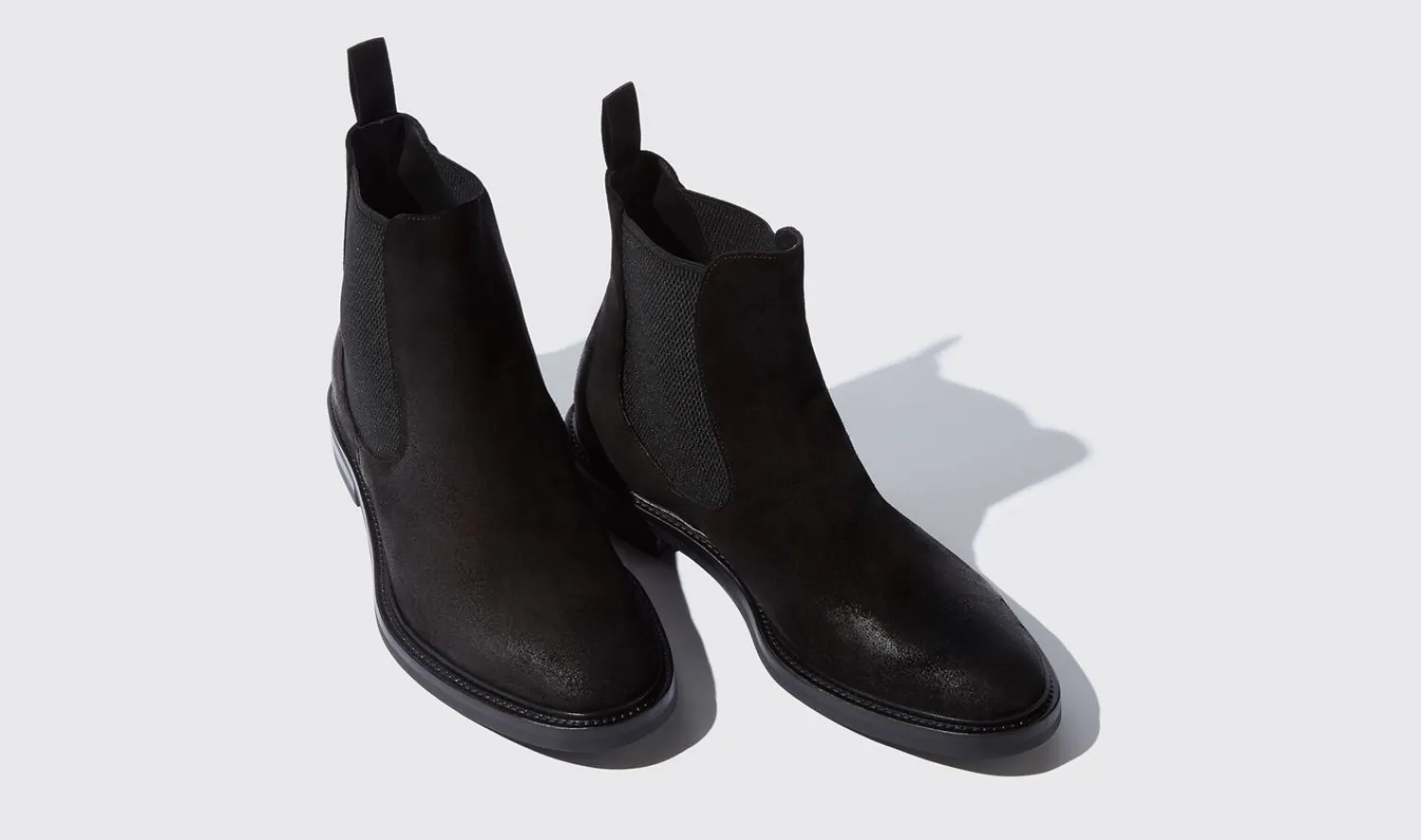 Discount Scarosso Hunter Black Black Suede
