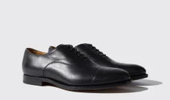 Clearance Scarosso Jacob Black Black Calf