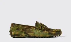 Sale Scarosso James Camo Suede Camo - Suede