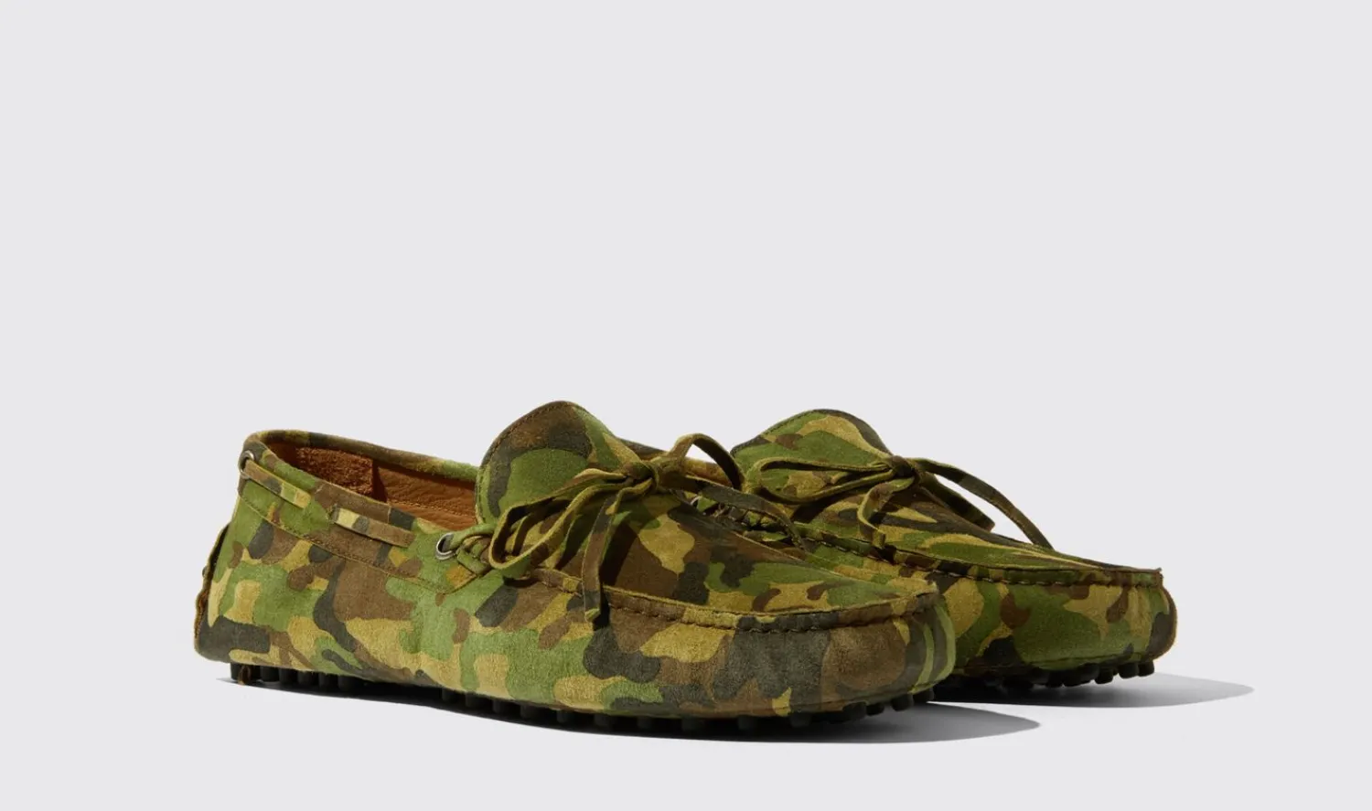 Sale Scarosso James Camo Suede Camo - Suede