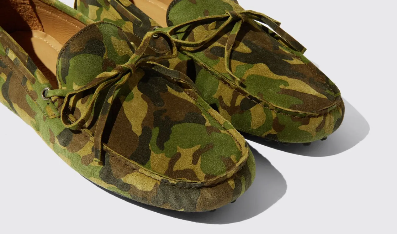 Sale Scarosso James Camo Suede Camo - Suede