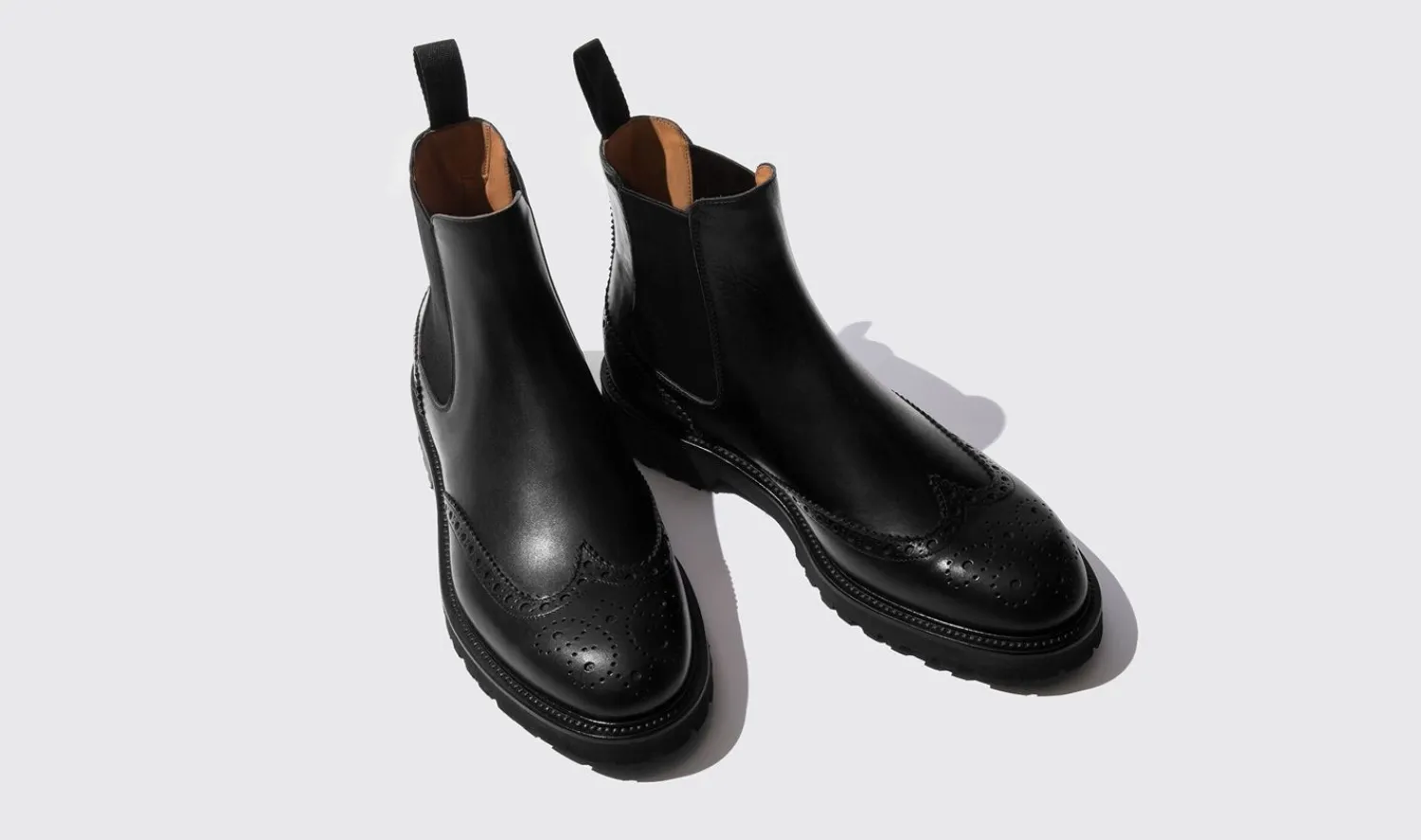 Cheap Scarosso Keith Black Black Calf