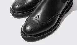 Cheap Scarosso Keith Black Black Calf