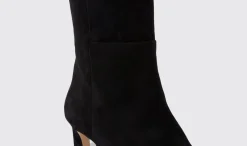 Clearance Scarosso Kira Black Suede Black - Suede