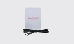 Shop Scarosso Laccio Nero Piatto Black