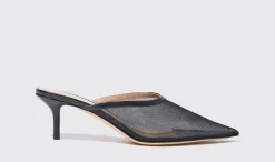 Discount Scarosso Laura Black Mesh Black - Mesh