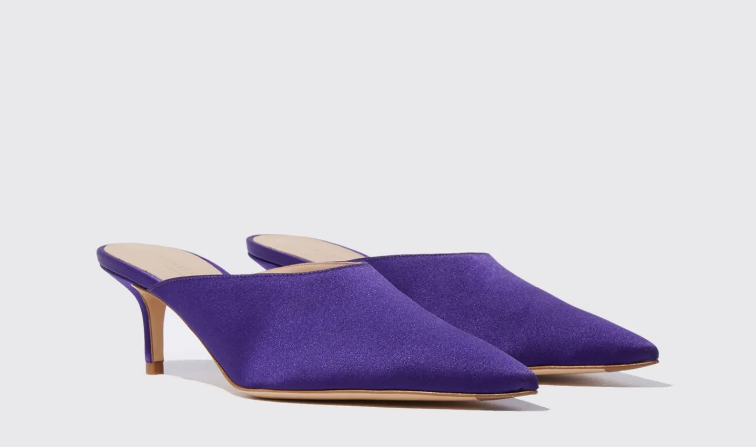 Hot Scarosso Laura Purple Purple - Silk