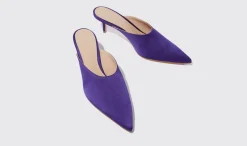 Hot Scarosso Laura Purple Purple - Silk