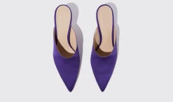 Hot Scarosso Laura Purple Purple - Silk