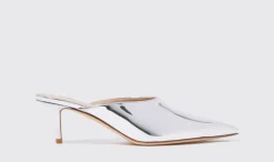 Discount Scarosso Laura Silver Silver - Laminated