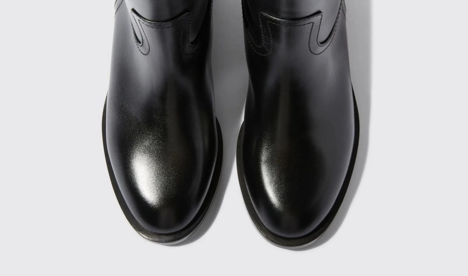 Cheap Scarosso Lauren Black Black - Calf