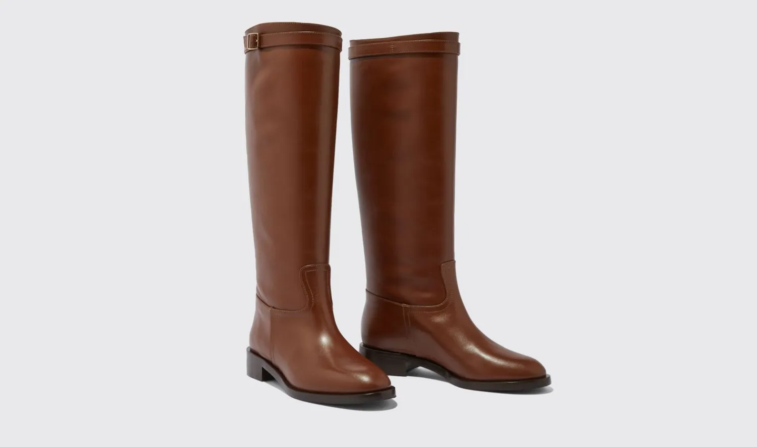 Clearance Scarosso Lauren Cognac Cognac - Calf