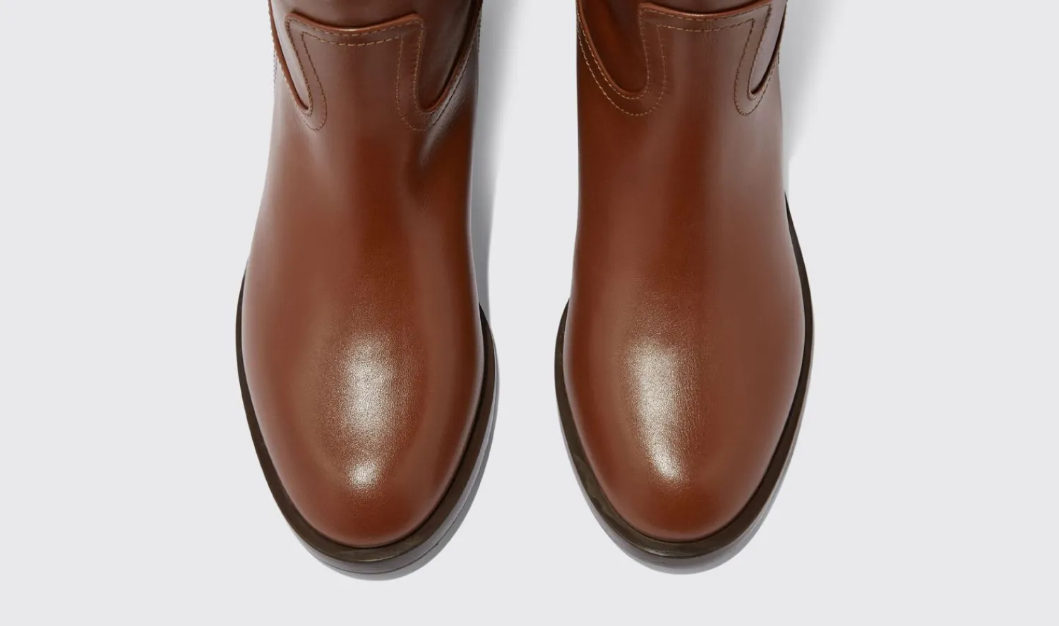 Clearance Scarosso Lauren Cognac Cognac - Calf