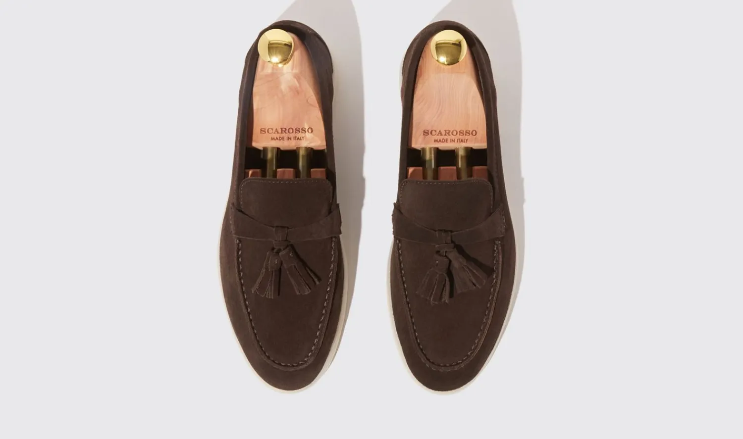 Fashion Scarosso Leandra Brown Suede Dark Brown - Suede