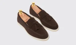Fashion Scarosso Leandra Brown Suede Dark Brown - Suede