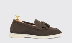 Cheap Scarosso Leandra Deep Taupe Suede Deep Taupe - Suede
