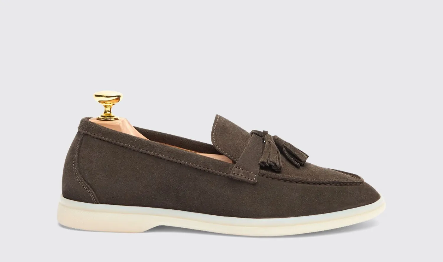 Cheap Scarosso Leandra Deep Taupe Suede Deep Taupe - Suede