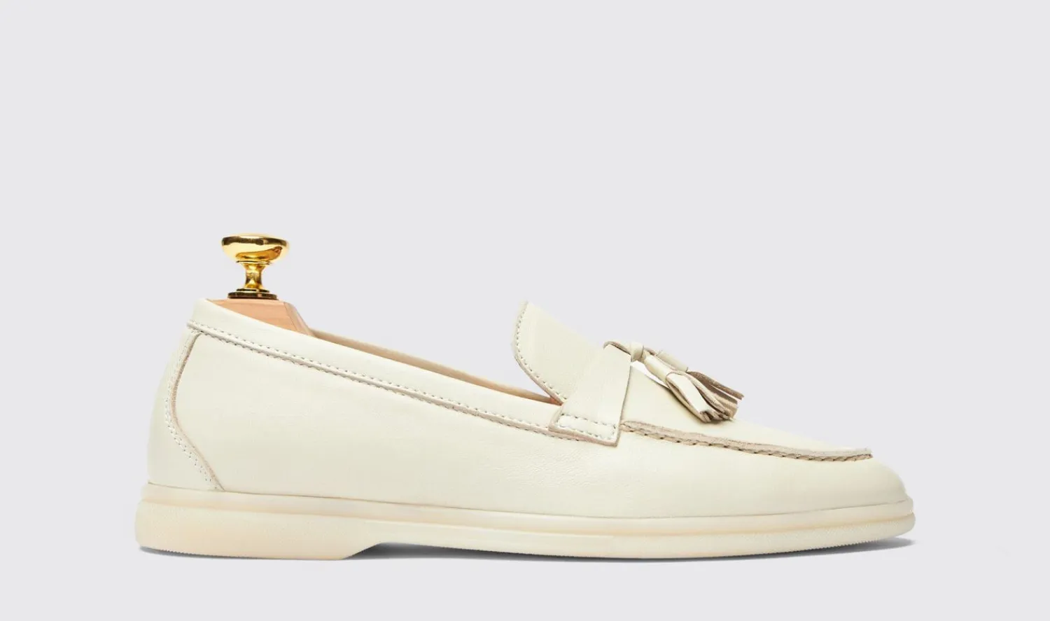 Online Scarosso Leandra Off White Off White - Calf