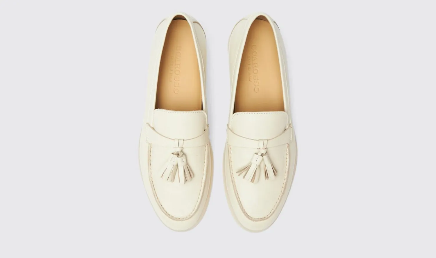 Online Scarosso Leandra Off White Off White - Calf