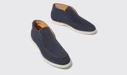 Online Scarosso Leonarda Blue Suede Blue - Suede