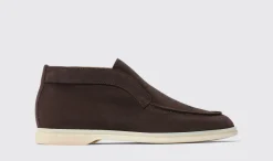 Shop Scarosso Leonarda Brown Suede Brown - Suede