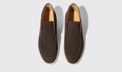 Shop Scarosso Leonarda Brown Suede Brown - Suede
