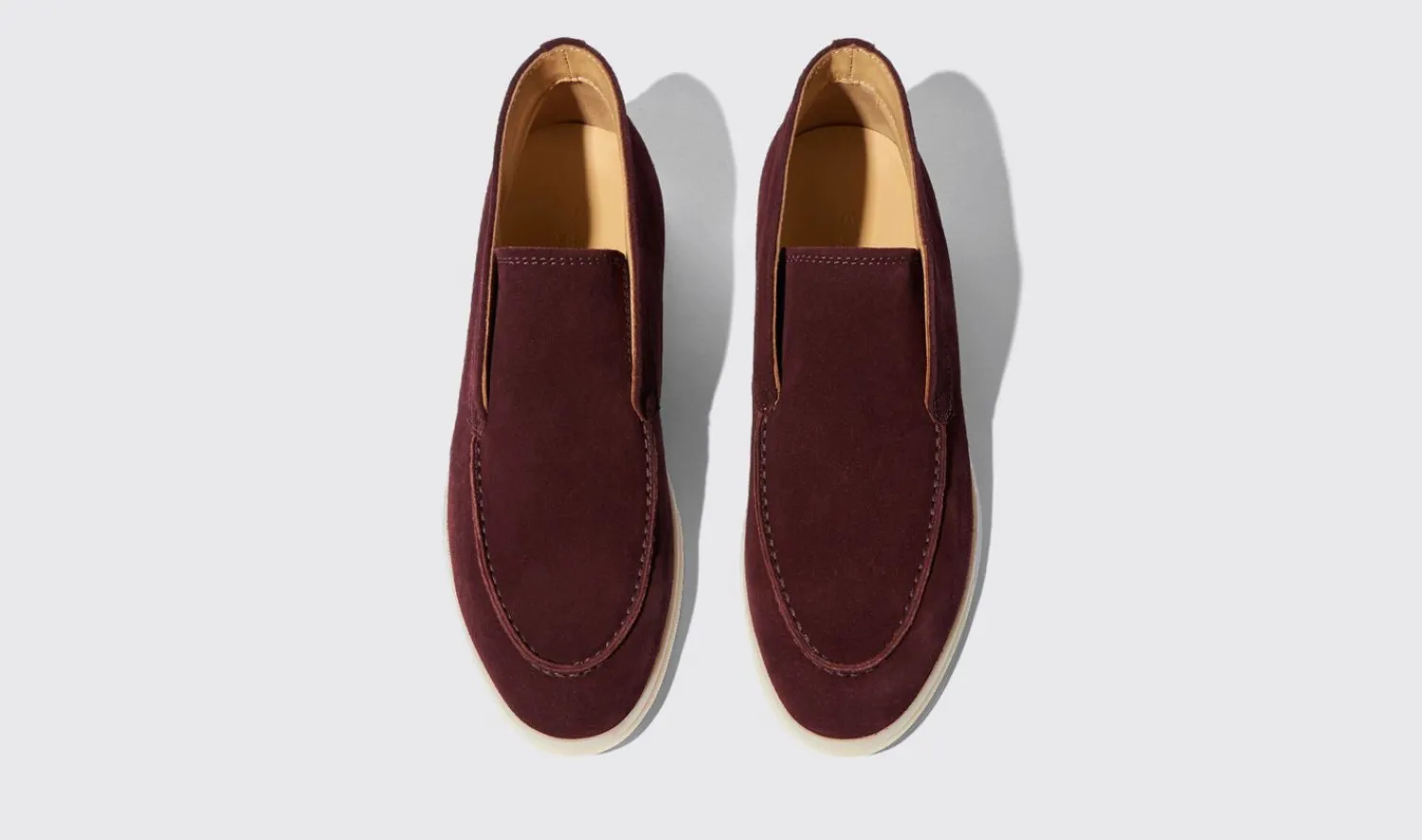 Clearance Scarosso Leonarda Burgundy Suede Burgundy - Suede