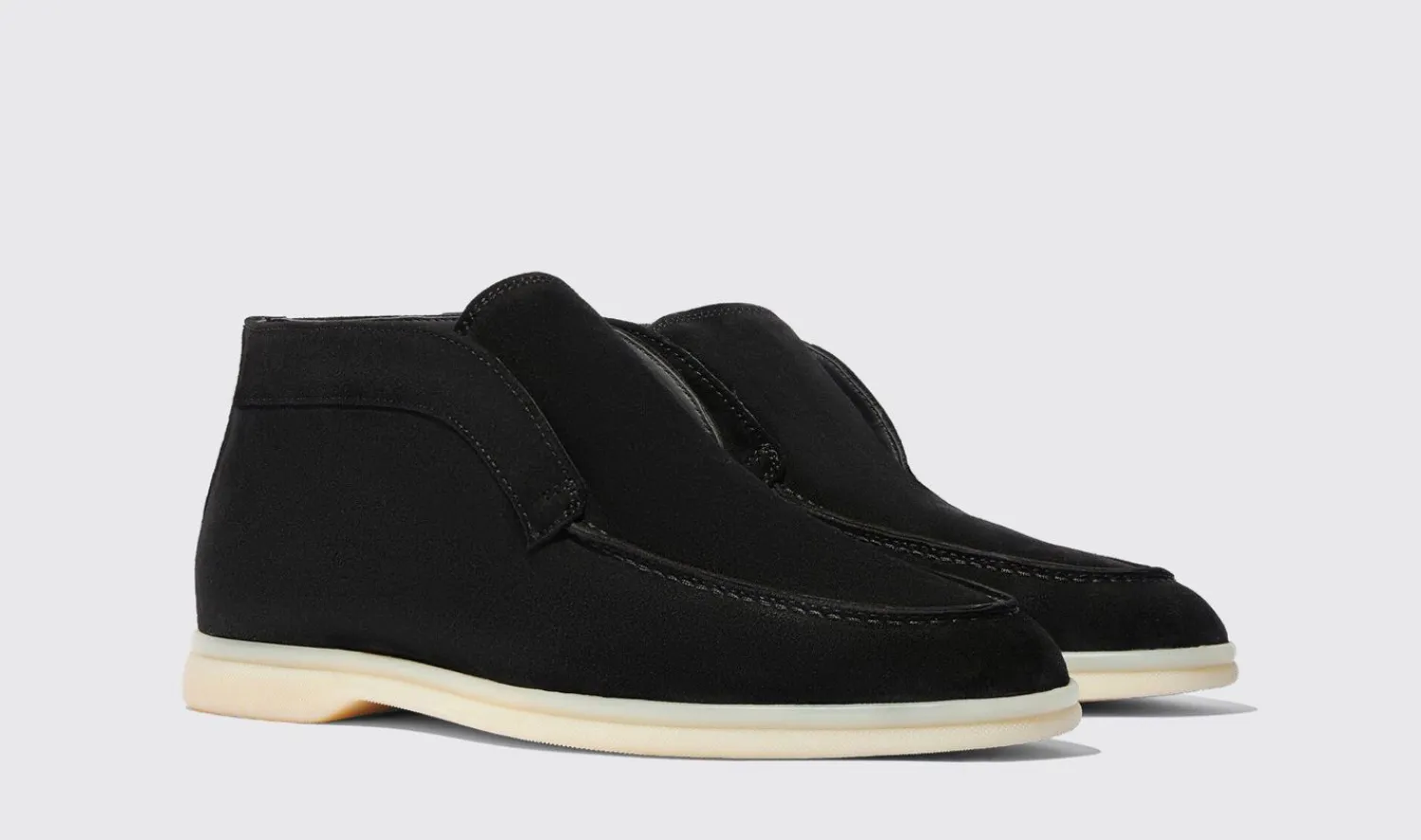 Cheap Scarosso Leonardo Black Suede Edit Black - Suede