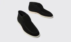 Cheap Scarosso Leonardo Black Suede Edit Black - Suede