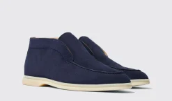 Flash Sale Scarosso Leonardo Blue Suede Blue - Suede
