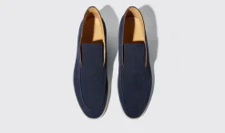 Flash Sale Scarosso Leonardo Blue Suede Blue - Suede