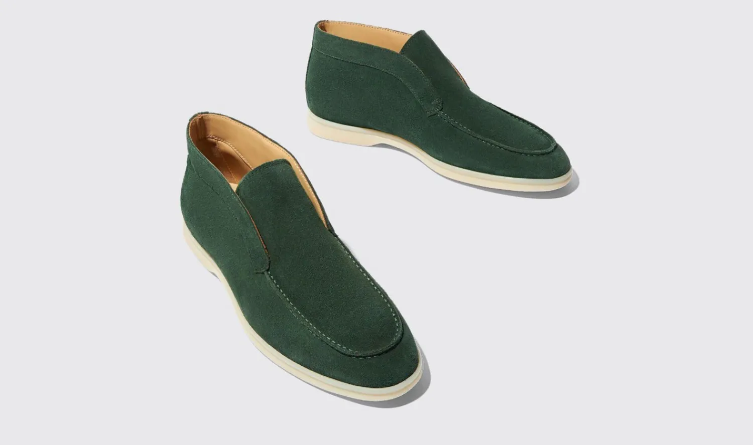 Cheap Scarosso Leonardo Green Suede Green - Suede