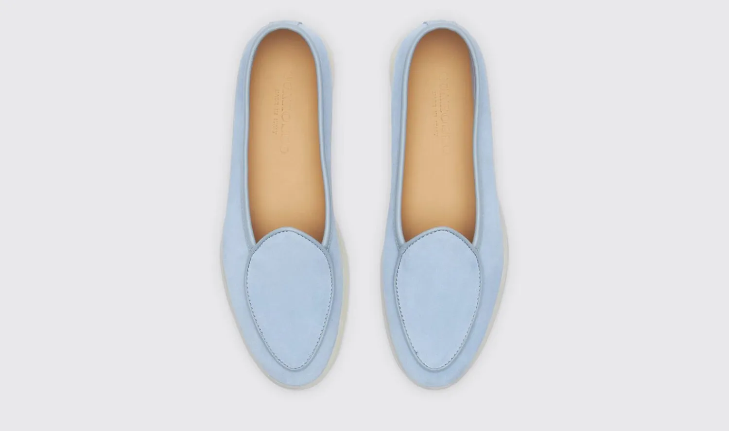 New Scarosso Livia Light Blue Suede Light Blue - Suede