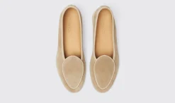 Clearance Scarosso Livia Oat Suede Oat - Suede