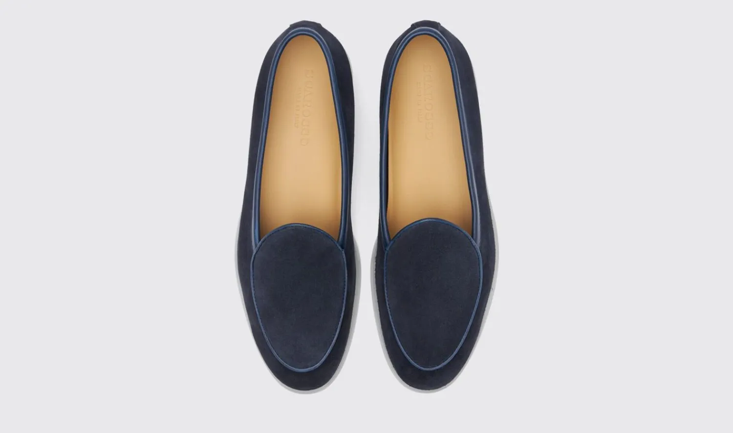 Best Sale Scarosso Livio Blue Suede Blue - Suede