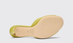 Best Scarosso Lohan Lime Lime - Calf