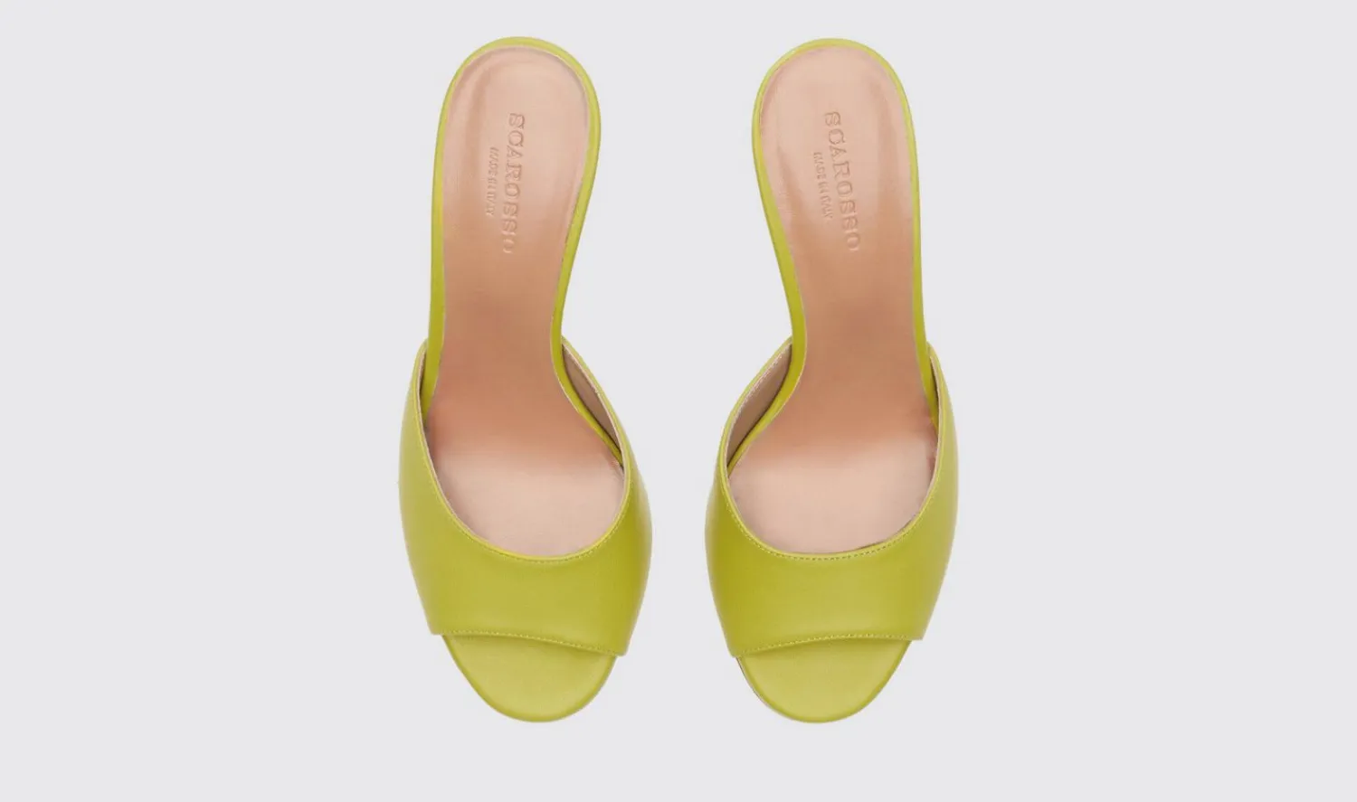 Best Scarosso Lohan Lime Lime - Calf