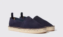 Discount Scarosso Lola Blue Suede Blue - Suede