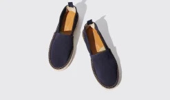 Discount Scarosso Lola Blue Suede Blue - Suede
