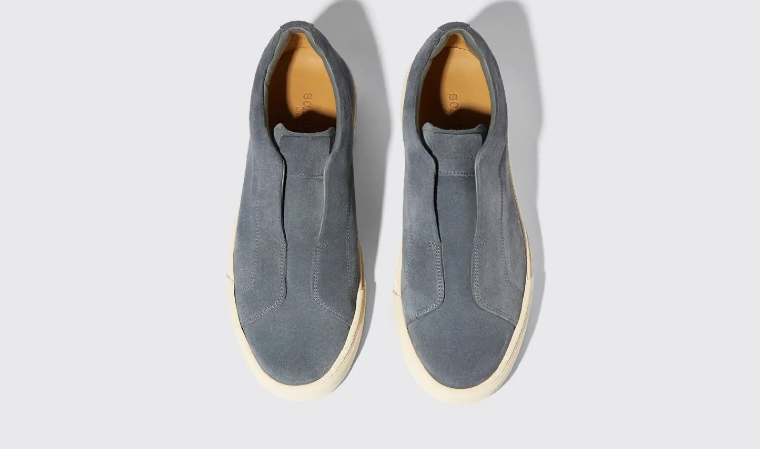 Fashion Scarosso Luca Steel Suede Steel - Suede