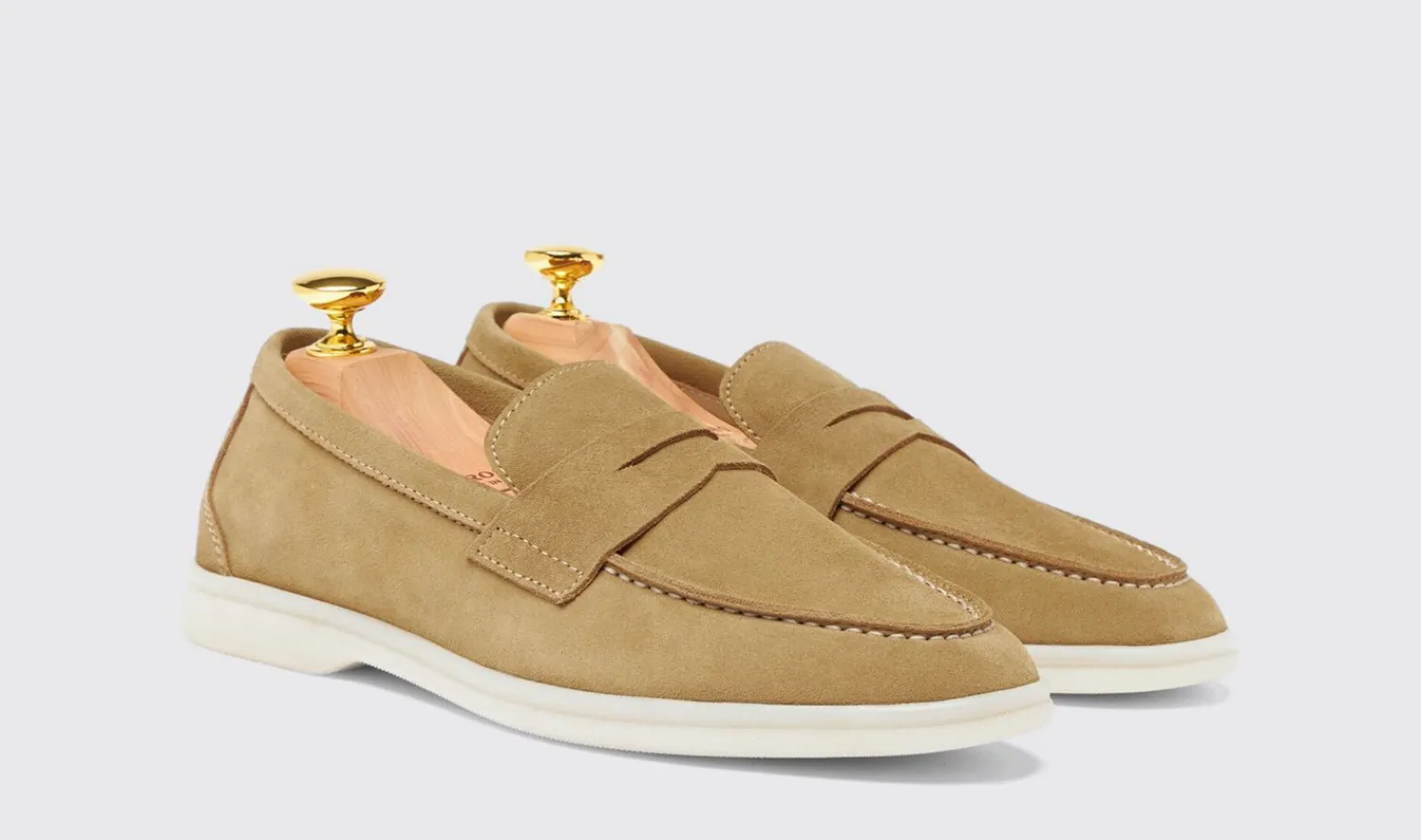 Fashion Scarosso Luciana Beige Suede Beige - Suede