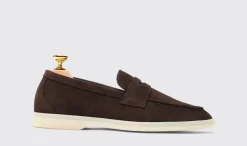Online Scarosso Luciana Brown Suede Brown - Suede
