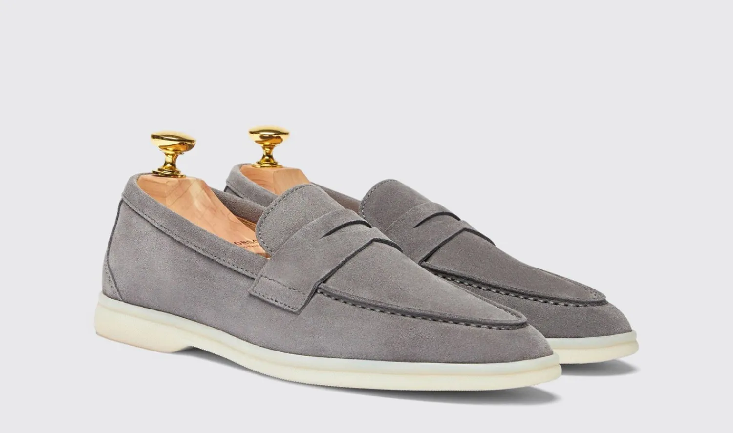 Fashion Scarosso Luciana Grey Suede Grey - Suede