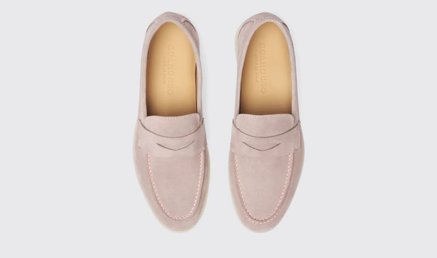 Shop Scarosso Luciana Pink Suede Pink - Suede