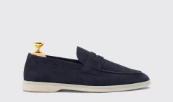 Cheap Scarosso Luciano Blue Suede Blue - Suede