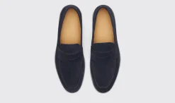 Cheap Scarosso Luciano Blue Suede Blue - Suede