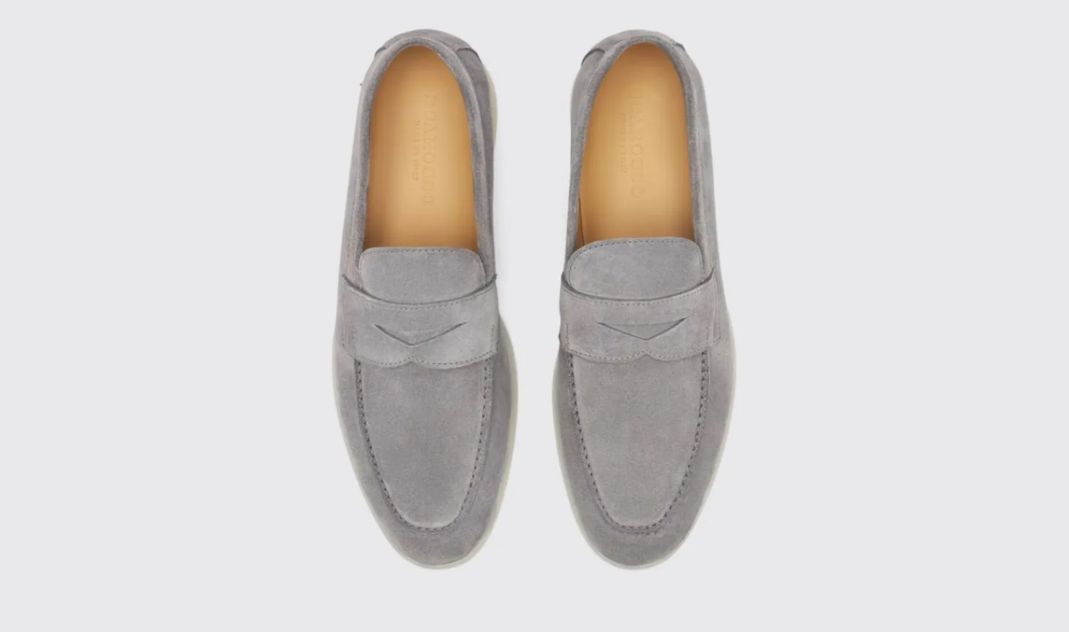 Online Scarosso Luciano Grey Suede Grey - Suede